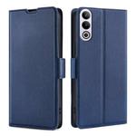 For OnePlus Ace 3V 5G Ultra-thin Voltage Side Buckle Horizontal Flip Leather Phone Case(Blue)