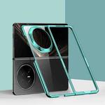 For Honor Magic V5 6D Electroplating PC Shockproof Phone Case(Green)