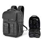 Cwatcun D97 Professional Photography Bag Mirrorless/SLR Multifunctional Backpack Camera Bag, Size:41 x 30.5 x 17cm(Black)