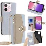 For OPPO A5 Pro 5G Global Crossbody Litchi Texture Leather Phone Case(Blue)