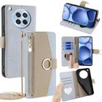 For OPPO Find X8s 5G Crossbody Litchi Texture Leather Phone Case(Blue)