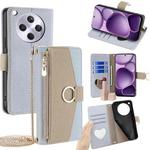 For OPPO Find X8s+ 5G Crossbody Litchi Texture Leather Phone Case(Blue)