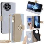For OnePlus Ace 5 / Ace 5 Pro Crossbody Litchi Texture Leather Phone Case(Blue)