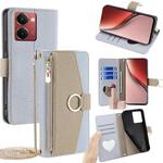 For Realme P3 Ultra 5G Crossbody Litchi Texture Leather Phone Case(Blue)