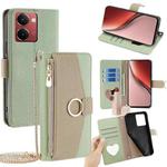 For Realme P3 Ultra 5G Crossbody Litchi Texture Leather Phone Case(Green)