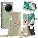 For Tecno Camon 40 Premier 5G Crossbody Litchi Texture Leather Phone Case(Green)