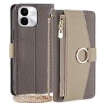 For vivo iQOO Z9x 5G Crossbody Litchi Texture Leather Phone Case(Grey)