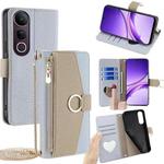 For vivo V50 Lite 5G Crossbody Litchi Texture Leather Phone Case(Blue)