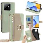 For Honor X60 GT 5G Crossbody Litchi Texture Leather Phone Case(Green)