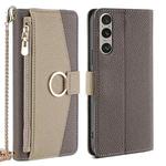 For Sony Xperia 1 VI Crossbody Litchi Texture Leather Phone Case(Grey)