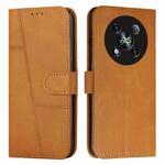 For itel RS4 Stitching Calf Texture Buckle Leather Phone Case(Yellow)