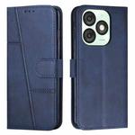 For itel A50 Stitching Calf Texture Buckle Leather Phone Case(Blue)