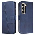 For itel A95 5G Stitching Calf Texture Buckle Leather Phone Case(Blue)