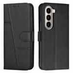 For itel A95 5G Stitching Calf Texture Buckle Leather Phone Case(Black)