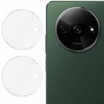 For Xiaomi Redmi A3 4G 2 PCS/Set IMAK HD Glass Rear Camera Lens Film