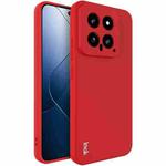 For Xiaomi 14 5G imak UC-4 Series Straight Edge TPU Phone Case(Red)