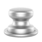 EWA A117 Portable Mini Magnetic Phone Holder Bluetooth Metal Speaker(Silver)