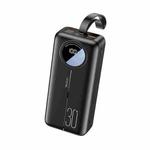 Yesido YP42 30000mAh Dual USB + Type-C Digital Display Fast Charging Power Bank(Black)