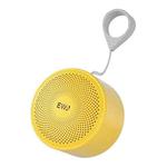 EWA A124 Portable Mini TWS Bluetooth Speaker Outdoor IPX5 Waterproof Subwoofer(Yellow)