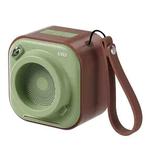 EWA A132 Portable Mini Stereo Wireless Bluetooth Speaker(Brown Green)