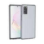 For Samsung Galaxy Note20 Shockproof Terminator Style Transparent Protective Case(Grey)