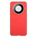 For Huawei Mate 60 Wheat Straw Material + TPU Phone Case(Red)