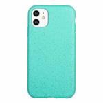 For iPhone 12 Wheat Straw Material + TPU Phone Case(Green)