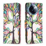 For vivo Y200i 5G / Y38 5G Colored Drawing Pattern Leather Phone Case(Tree Life)