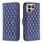For Tecno Pova 7 Ultra 5G Diamond Lattice Wallet Flip Leather Phone Case(Blue)