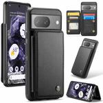 For Google Pixel 8 CaseMe C22 Card Slots Holder RFID Anti-theft Phone Case(Black)