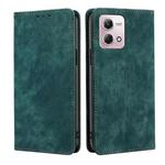 For Motorola Moto G Stylus 4G 2023 RFID Anti-theft Brush Magnetic Leather Phone Case(Green)