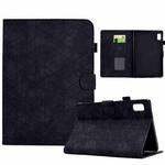 For Lenovo Tab M9 Rhombus TPU Smart Leather Tablet Case(Black)