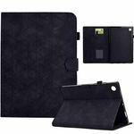 For Lenovo Tab M10 3rd Gen Rhombus TPU Smart Leather Tablet Case(Black)