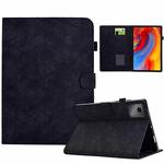 For Lenovo Xiaoxin Pad 11 2025 Rhombus TPU Smart Leather Tablet Case(Black)