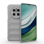 For Huawei Mate 70 5G Magic Shield TPU + Flannel Phone Case(Grey)