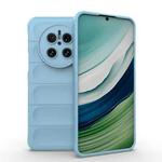 For Huawei Mate 70 5G Magic Shield TPU + Flannel Phone Case(Light Blue)