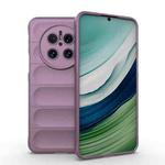 For Huawei Mate 70 5G Magic Shield TPU + Flannel Phone Case(Purple)