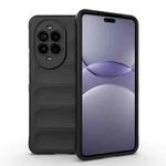 For Huawei nova 13 Pro 5G Magic Shield TPU + Flannel Phone Case(Black)