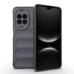 For Huawei nova 14 Pro 5G Magic Shield TPU + Flannel Phone Case(Dark Grey)