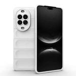 For Huawei nova 14 Pro 5G Magic Shield TPU + Flannel Phone Case(White)