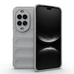 For Huawei nova 14 Ultra Magic Shield TPU + Flannel Phone Case(Grey)