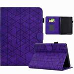 For Amazon Kindle 11th 2022 Rhombus TPU Smart Leather Tablet Case(Purple)