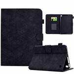 For Amazon Fire 7 2022 Rhombus TPU Smart Leather Tablet Case(Black)