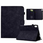 For iPad mini 6 Rhombus TPU Smart Leather Tablet Case(Black)