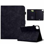 For iPad Pro 11 2020&2018 / Air 10.9 Rhombus TPU Smart Leather Tablet Case(Black)