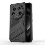 For Xiaomi 14 Ultra 5G Punk Armor 2 in 1 PC + TPU Phone Case with Holder(Black)
