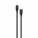 TOTU CB-6-PD 27W USB-C / Type-C to 8 Pin Silicone Data Cable, Length: 1m(Black)