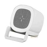 L28 4 in 1 15W Wireless Charging Atmosphere Night Light Bluetooth Speaker(White)