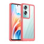 For OPPO A79 5G Colorful Series Acrylic Hybrid TPU Phone Case(Red)