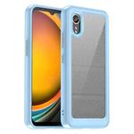 For Samsung Galaxy XCover 7 Colorful Series Acrylic Hybrid TPU Phone Case(Blue)